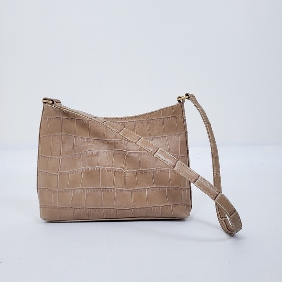 Browns Couture Faux Leather handbag baguette shoulder bag purse small - Picture 5 of 8